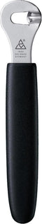 Triangle Professional Canneleur - 4 cm - RVS - Rechtshandig - Heft Kunststof Zwart