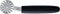 Triangle Professional Deegrader - Rvs - 5 cm - zwart