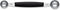 Triangle Professional Pomme Parisienneboor dubbel - Rvs - 22/25 mm - zwart
