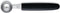 Triangle Professional Pomme Parisienneboor - Rvs - 30 mm - zwart