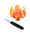 Triangle Professional Sinaasappelschiller - RVS - 6 cm - Zwart