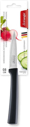 Triangle Professioneel Aardappelschilmesje - Recht met Punt - RVS Lemmet 8 cm - Anti-slip Heft