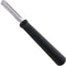 Triangle Professioneel Kerf- en Decoreermes - Glad Halfrond Lemmet - 14 cm - RVS - Zwart