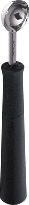 Triangle Professioneel Kerf- en Decoreermesje - Bolvormig - RVS - 14 cm - Zwart
