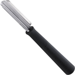 Triangle Professioneel Kerf- en Decoreermesje - Gegolfd - RVS - 14 cm
