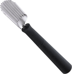 Triangle Professioneel Kerf- en Decoreermesje - Geribbeld Fijn - 14 cm - Zwart