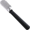 Triangle Professioneel Kerf- en Decoreermesje - Geribbeld Fijn - 14 cm - Zwart