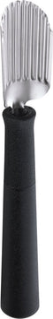 Triangle Professioneel Kerf- en Decoreermesje - Geribbeld Fijn - 14 cm - Zwart