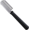 Triangle Professioneel Kerf- en Decoreermesje - Grof Gegolfd - RVS - 14 cm - Zwart