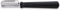 Triangle Professioneel Kerf- en Decoreermesje - Halfrond - RVS - 14 cm - Zwart