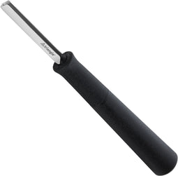 Triangle Professioneel Kerf- en Decoreermesje - Rechthoekig - RVS - 14 cm - Zwart