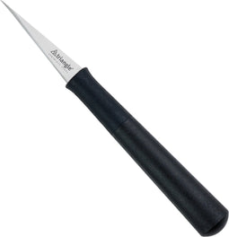 Triangle Professioneel Kerf- en Decoreermesje - RVS - Recht en Spits - 14 cm
