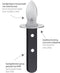 Triangle Professioneel Oestermes - Breed Handvat - RVS - Vaatwasserbestendig - 17 cm