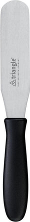 Triangle Professioneel Paletmes - RVS 15 cm - Heft Kunststof Zwart