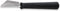Triangle Professioneel V-Model Kerf- en Decoreermesje - RVS - 14 cm - Zwart