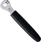 Triangle Professionele Canneleur 4 cm - RVS - Speciaal voor Rechtshandigen - Heft Kunststof Zwart