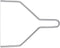 Triangle Professionele Draadsnijder voor Kaas en Fondant - 24 cm - RVS - Vaatwasserbestendig