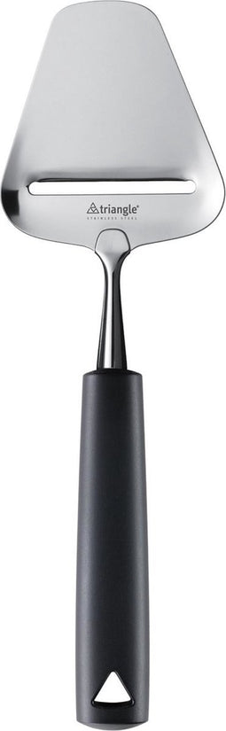 Triangle Professionele Kaasschaaf - RVS - 11 cm Lemmet - Ergonomisch Kunststof Heft - Zwart