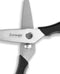Triangle Professionele Keukenschaar 24 cm - RVS met Microvertanding - Uitneembaar voor Eenvoudige Reiniging