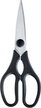 Triangle Professionele Keukenschaar 24 cm - RVS met Microvertanding - Uitneembaar voor Eenvoudige Reiniging