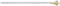 Triangle Professionele RVS Spies - 29 cm - Vaatwasserbestendig - Met Dierenafbeelding