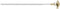 Triangle Professionele RVS Spies - 33 cm - Vaatwasserbestendig - Voor Grill en Oven