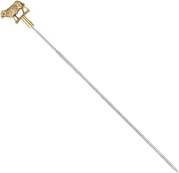 Triangle Professionele RVS Spies - 34 cm - Vaatwasserbestendig - Voor Grill en Oven