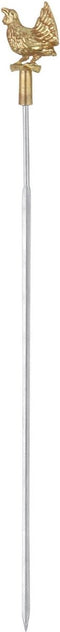 Triangle Professionele RVS Spies - 34 cm - Vaatwasserbestendig - Voor Grill en Oven