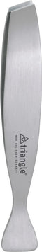 Triangle Professionele Visgratenpincet - Schuin - RVS - 17 cm - Vaatwasserbestendig