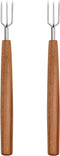 Triangle Pruimenhouten Aardappelvork Set - 2 Stuks - Duitse Kwaliteit