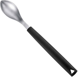 Triangle Quenelle Lepel Groot - 8 cm - Roestvrij Staal - Ergonomisch & Vaatwasserbestendig