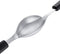 Triangle Quenelle Lepel Groot - 8 cm - Roestvrij Staal - Ergonomisch & Vaatwasserbestendig