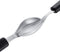Triangle Quenelle Lepel Klein - 6 cm - Roestvrij Staal - Ergonomisch - Vaatwasserbestendig