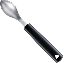 Triangle Quenelle Lepel - Regular - 6 cm - Roestvrij Staal - Ergonomisch - Vaatwasserbestendig
