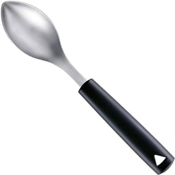 Triangle Quenelle Lepel - Regular - 8 cm - Roestvrij Staal - Ergonomisch - Vaatwasserbestendig