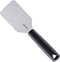 Triangle RVS Paletmes 12 cm - Vaatwasmachinebestendig en Ergonomisch - Zwart