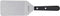 Triangle RVS Paletmes met Knik - 14 cm Breed - Vaatwasserbestendig