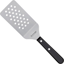 Triangle RVS Paletmes met Knik en Gaatjes - 14 cm Breed - Vaatwasserbestendig