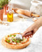 Triangle Soul Pizzasnijder met Kersenhouten Heft - 6 cm Lemmet - Duits Vakmanschap