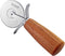 Triangle Soul Pizzasnijder met Kersenhouten Heft - 6 cm Lemmet - Duits Vakmanschap