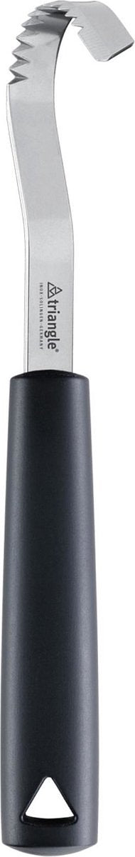 Triangle Spirit Boterkruller - RVS - 8 cm - Zwart Heft - Vaatwasserbestendig