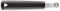 Triangle Spirit Pomme Parisienneboor - Rvs - 10 mm - zwart