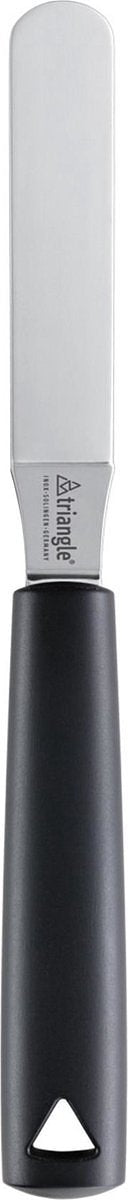 Triangle Spirit Spatel geknikt - RVS - 9 cm - Zwart