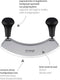 Triangle Wiegemes 17.5 cm - Dubbele Precisie - RVS - Ergonomisch Heft
