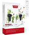 Triangle Wiegemes – Enkel – 23 cm – Roestvrijstaal – Zwart handvat