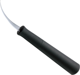 Triangle Zijwaarts Gebogen Kerf- en Decoreermesje - RVS - 14 cm - Vaatwasserbestendig