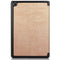 Trifold Bookcase voor de Huawei MediaPad M5 Lite 10.1 inch - Goud