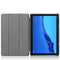 Trifold Bookcase voor de Huawei MediaPad M5 Lite 10.1 inch - Goud