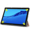 Trifold Bookcase voor de Huawei MediaPad M5 Lite 10.1 inch - Goud