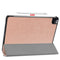 Trifold Bookcase voor de iPad Pro 12.9 (2020) / Pro 12.9 (2018) - Rosé Goud